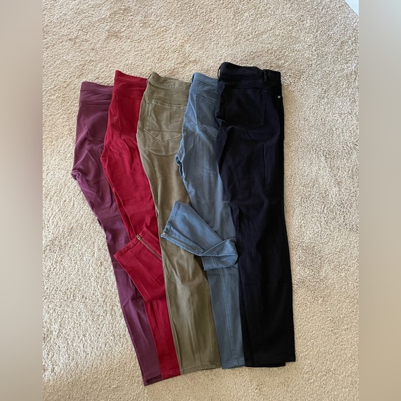 OGC Loft 5 sateen pants- sz 10 - Picture 2 of 9